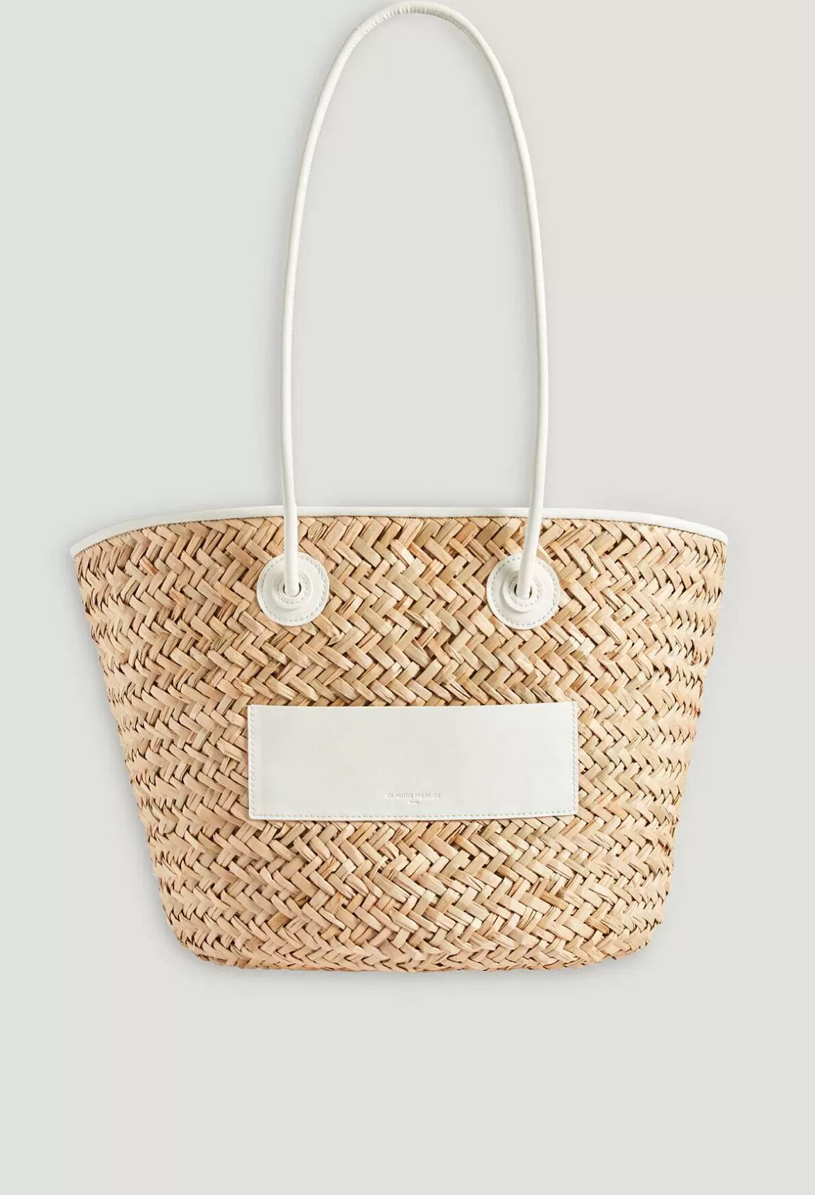 Claudie Pierlot Adryan Medium Straw Basket*Women Shopping Bags