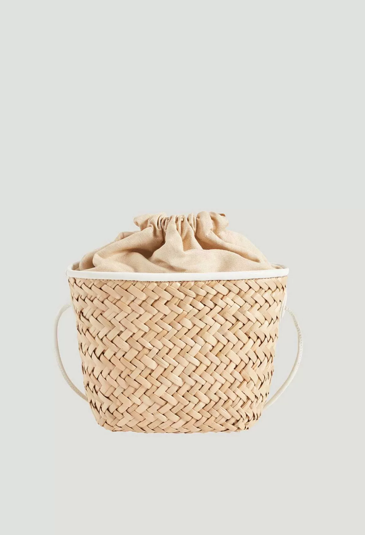 Claudie Pierlot Adryan Small Straw Basket*Women Crossbody Bags