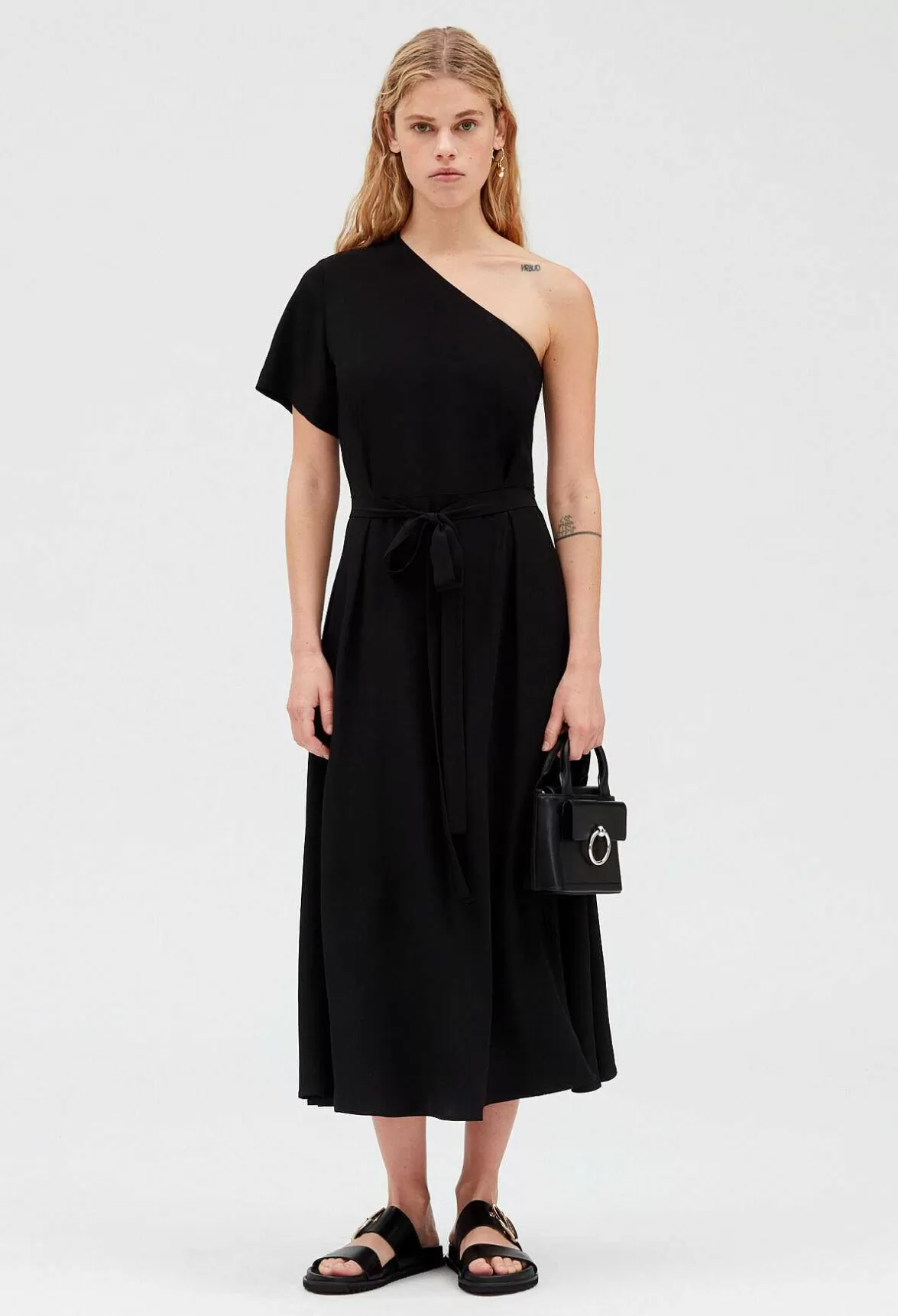 Claudie Pierlot Asymmetric Midi Dress*Women Dresses