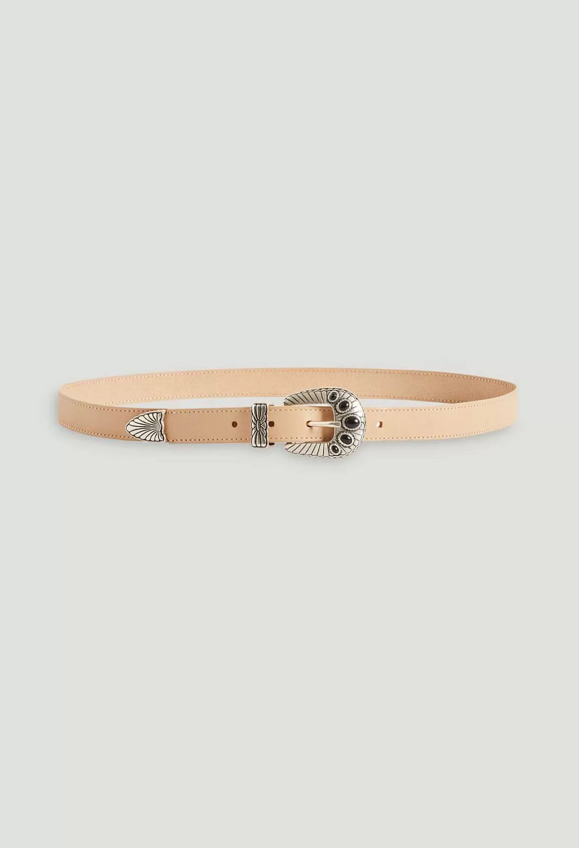 Claudie Pierlot Beige Leather Belt*Women Belts