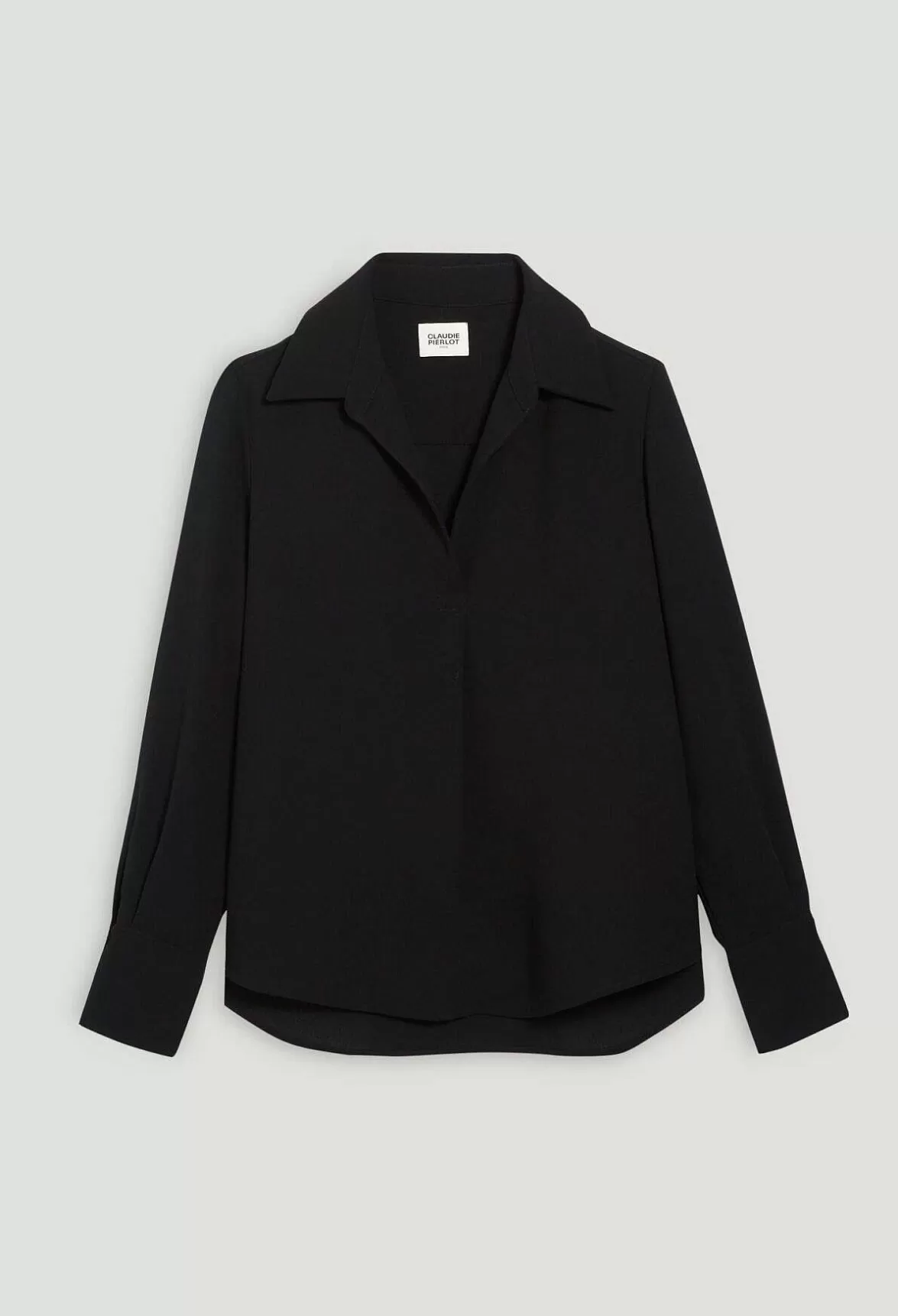 Claudie Pierlot Black Floaty Blouse*Women Tops And Shirts