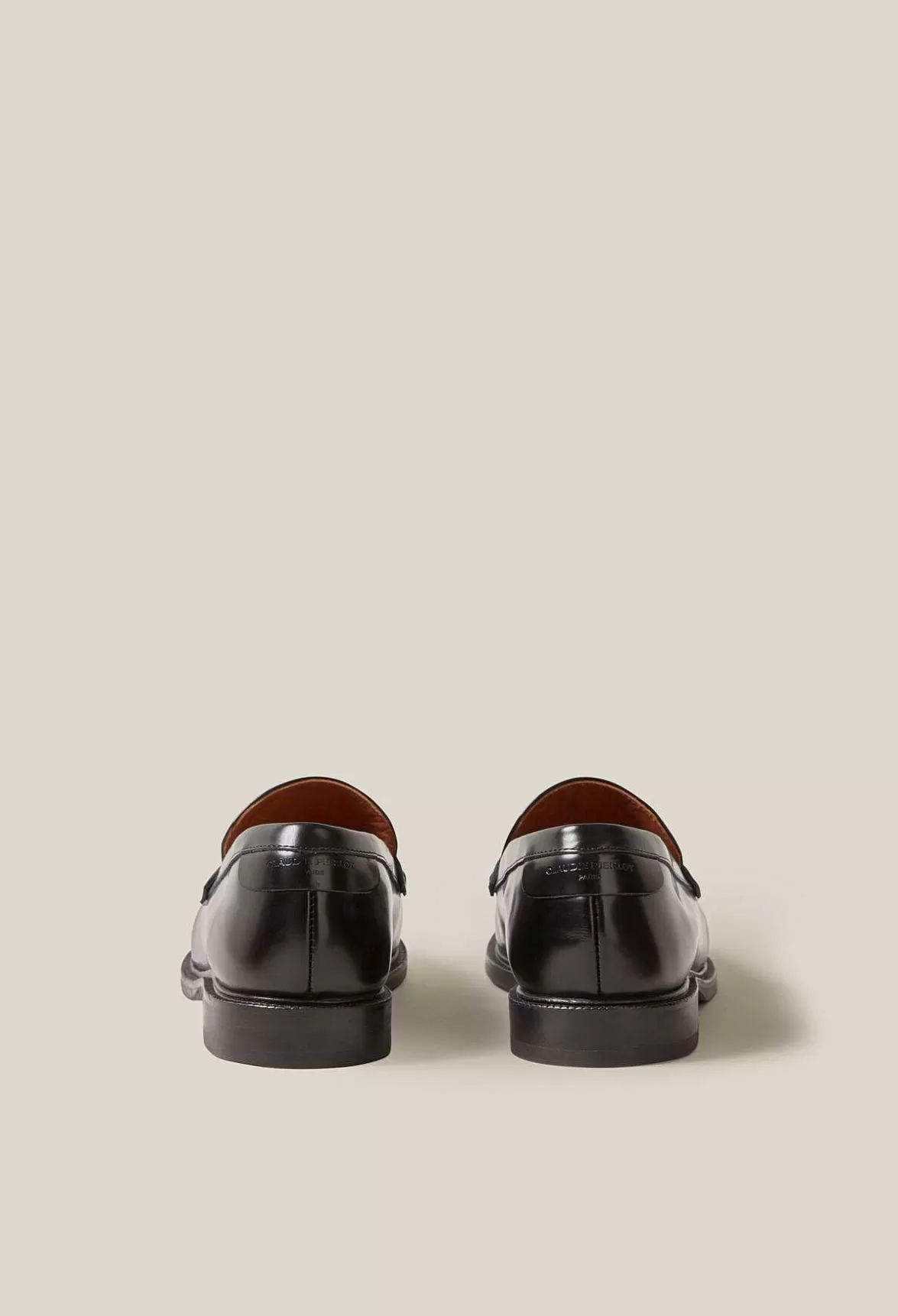 Claudie Pierlot Black Leather Loafers*Women Loafers