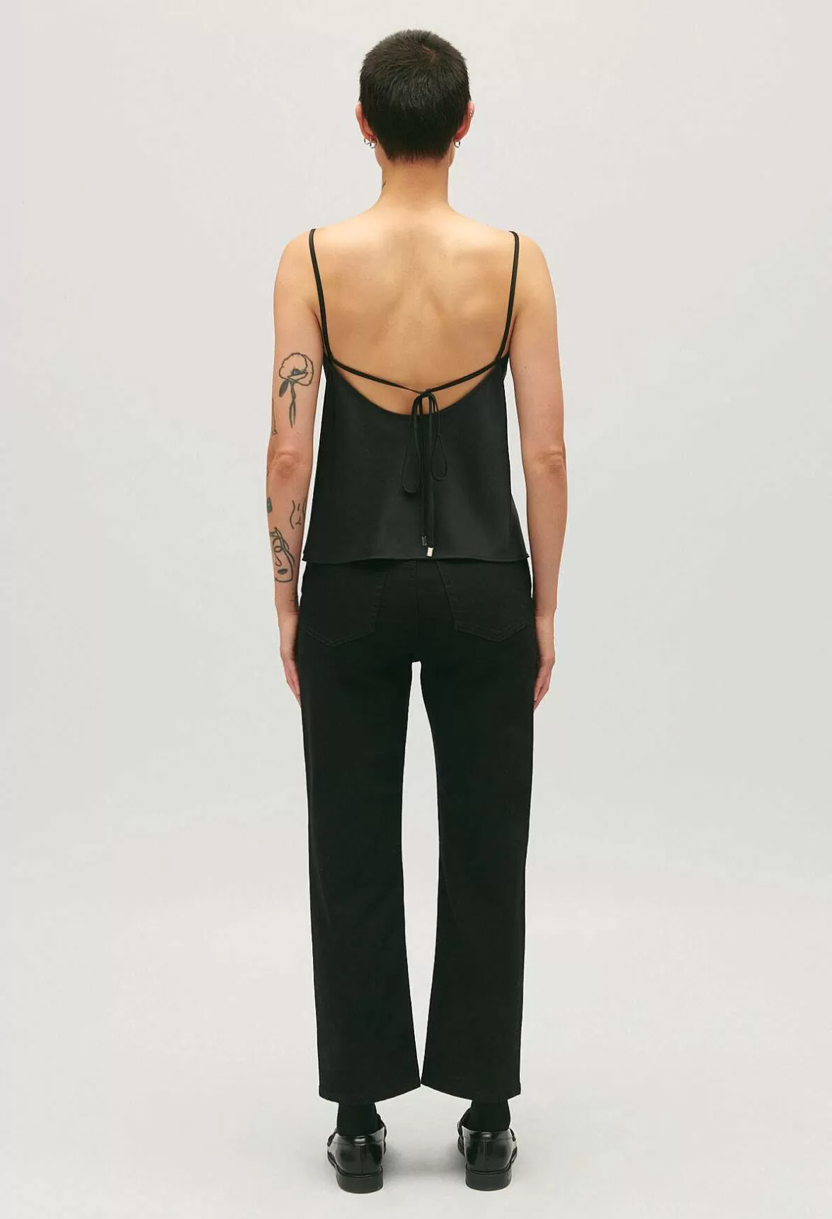 Claudie Pierlot Black Strappy Top*Women Tops And Shirts