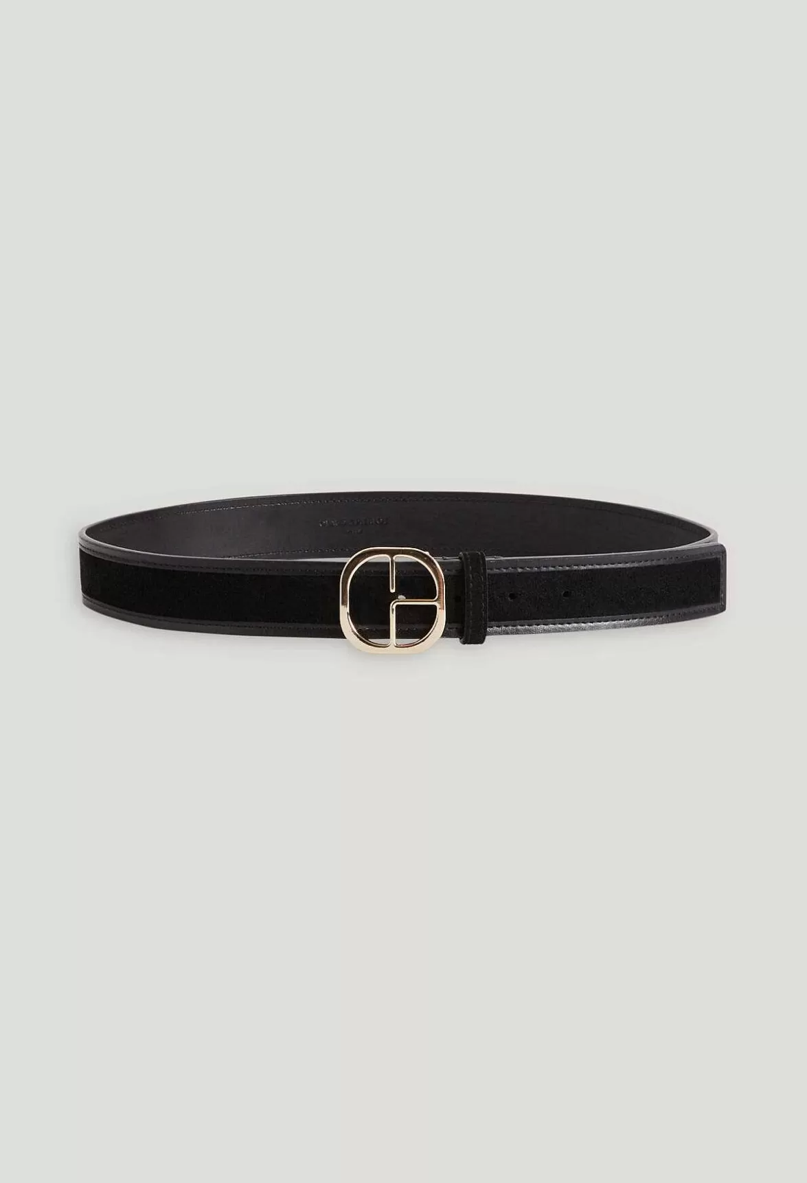 Claudie Pierlot Black Suede Leather Belt*Women Belts