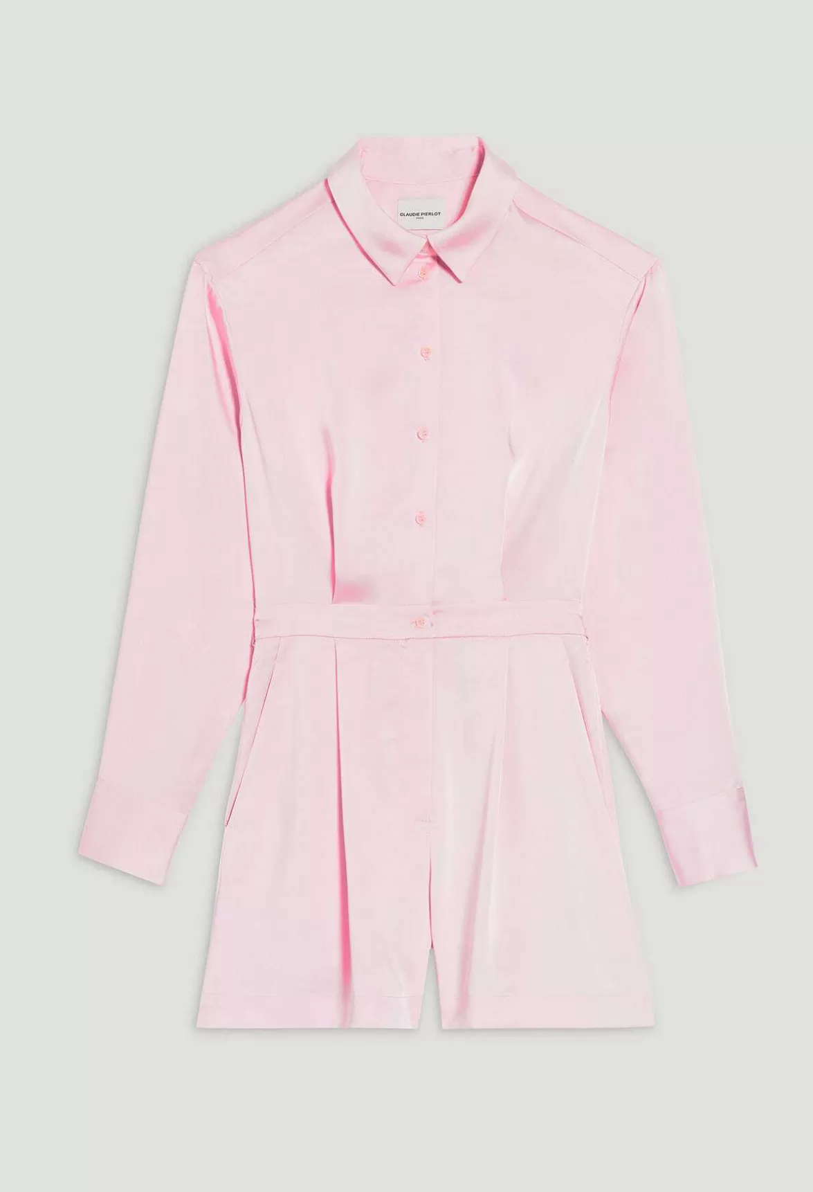 Claudie Pierlot Blush Smocked Playsuit*Women Jumpsuits