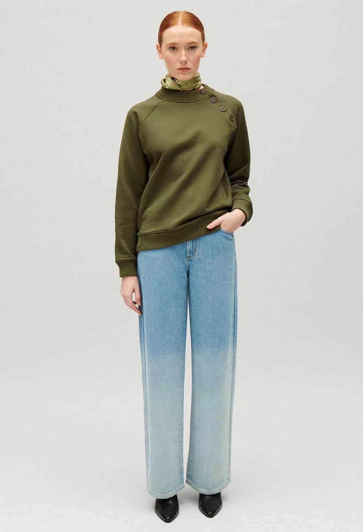 Claudie Pierlot Button Sweatshirt*Women Sweaters And Cardigans