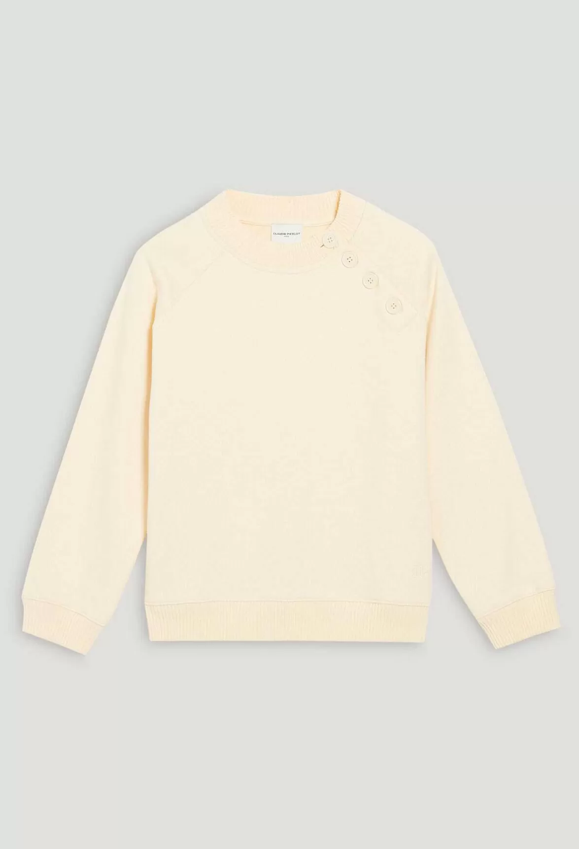 Claudie Pierlot Button Sweatshirt*Women Sweaters And Cardigans