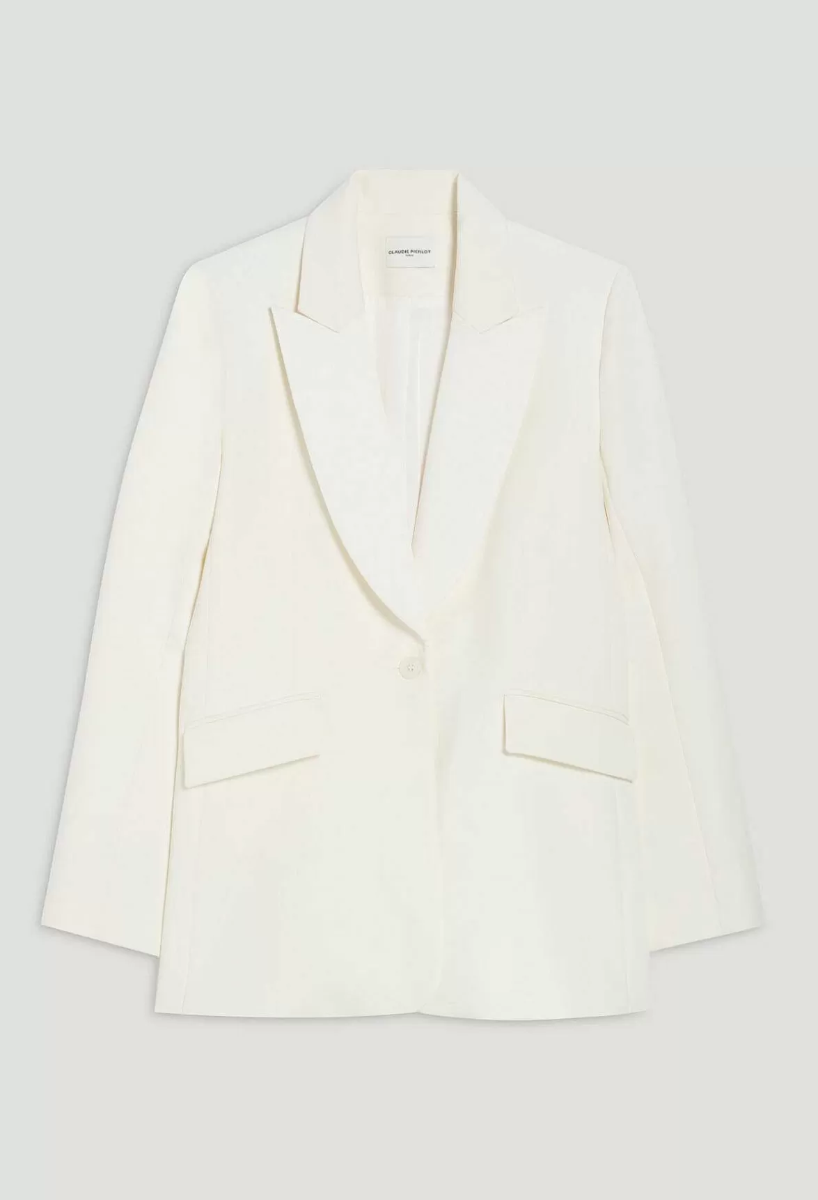 Claudie Pierlot Dual Fabric Suit Jacket*Women Blazers