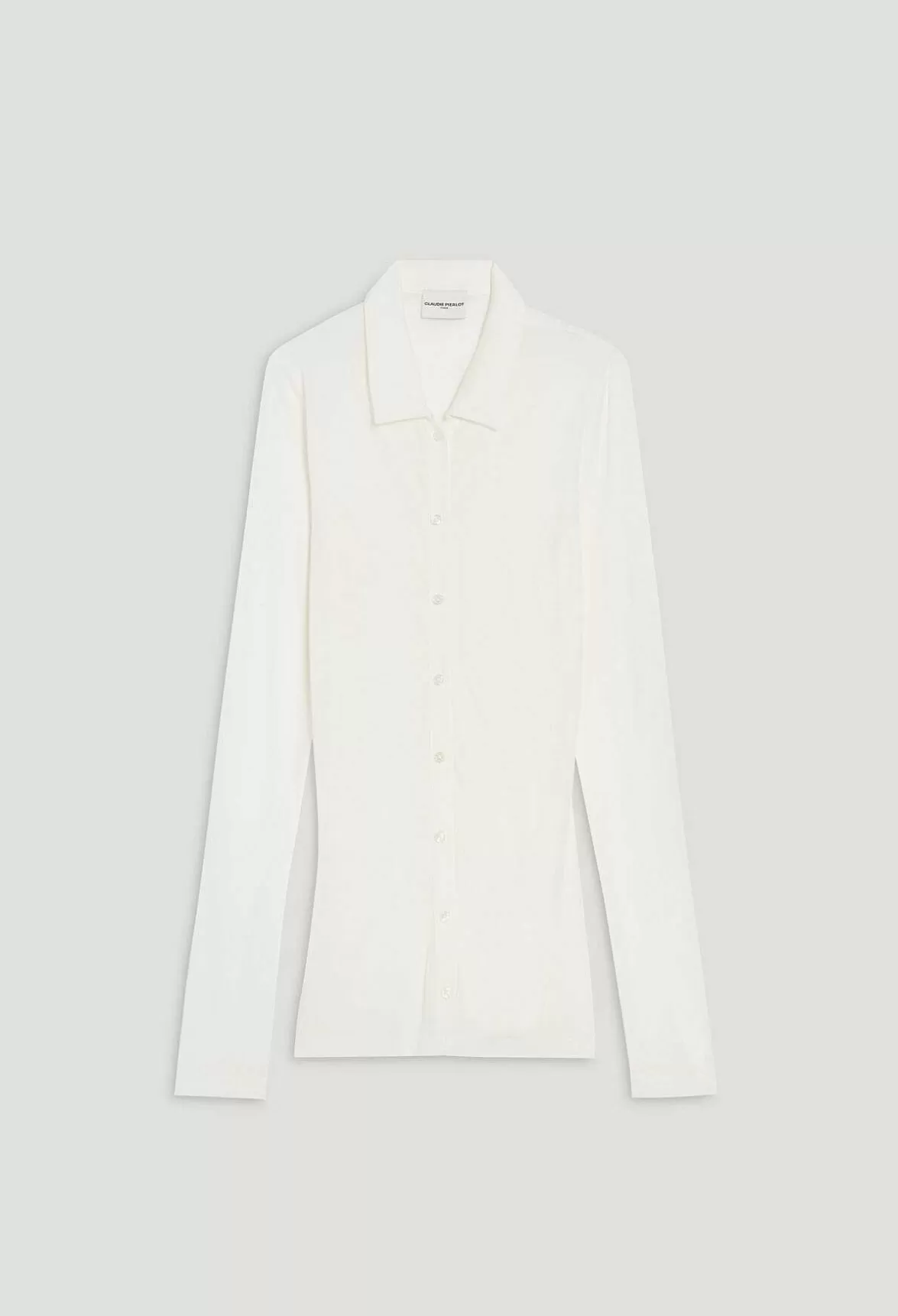 Claudie Pierlot Ecru Shirt*Women Sweaters And Cardigans