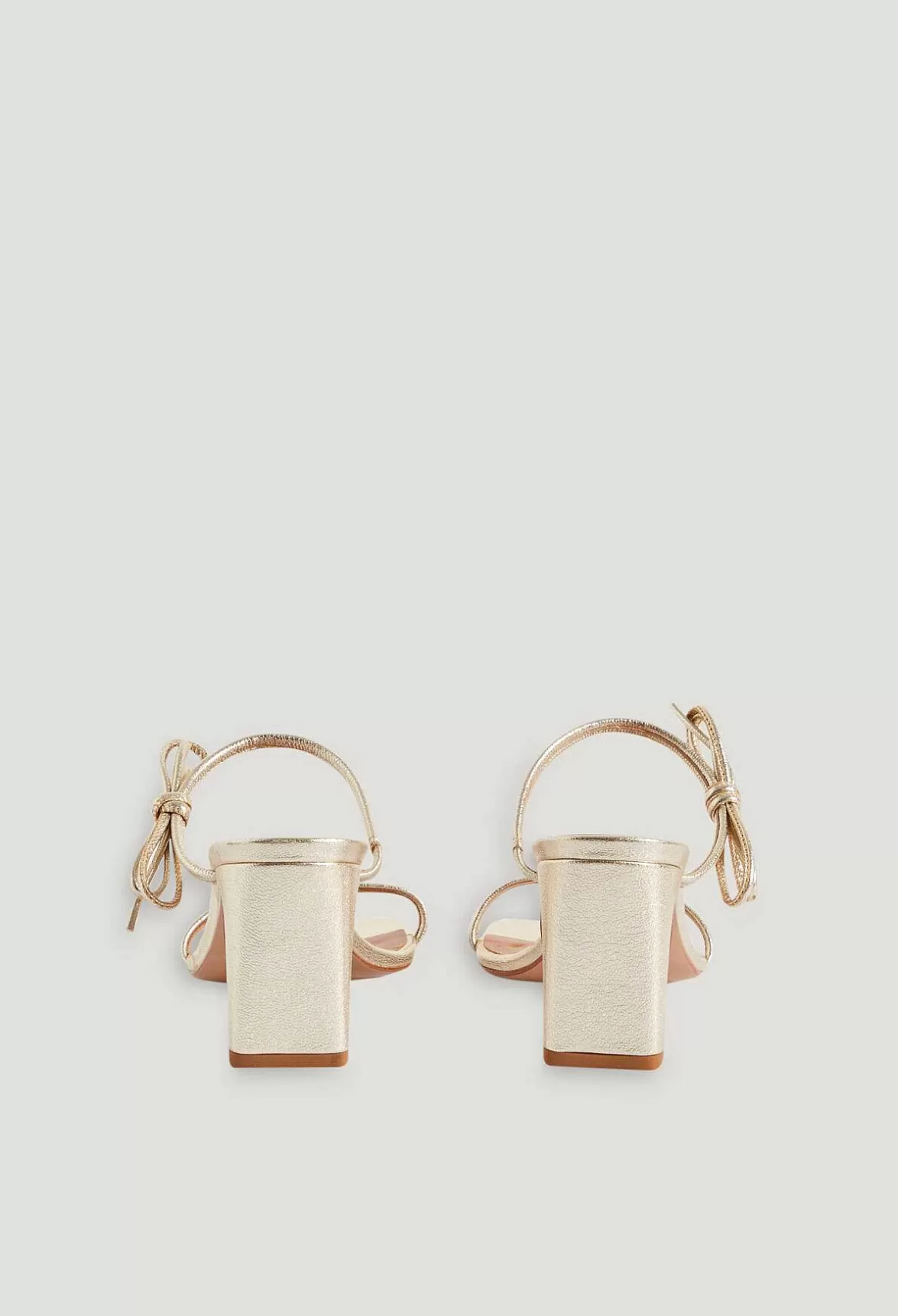 Claudie Pierlot Gold Leather Sandals*Women Sandals, Pumps And Mules