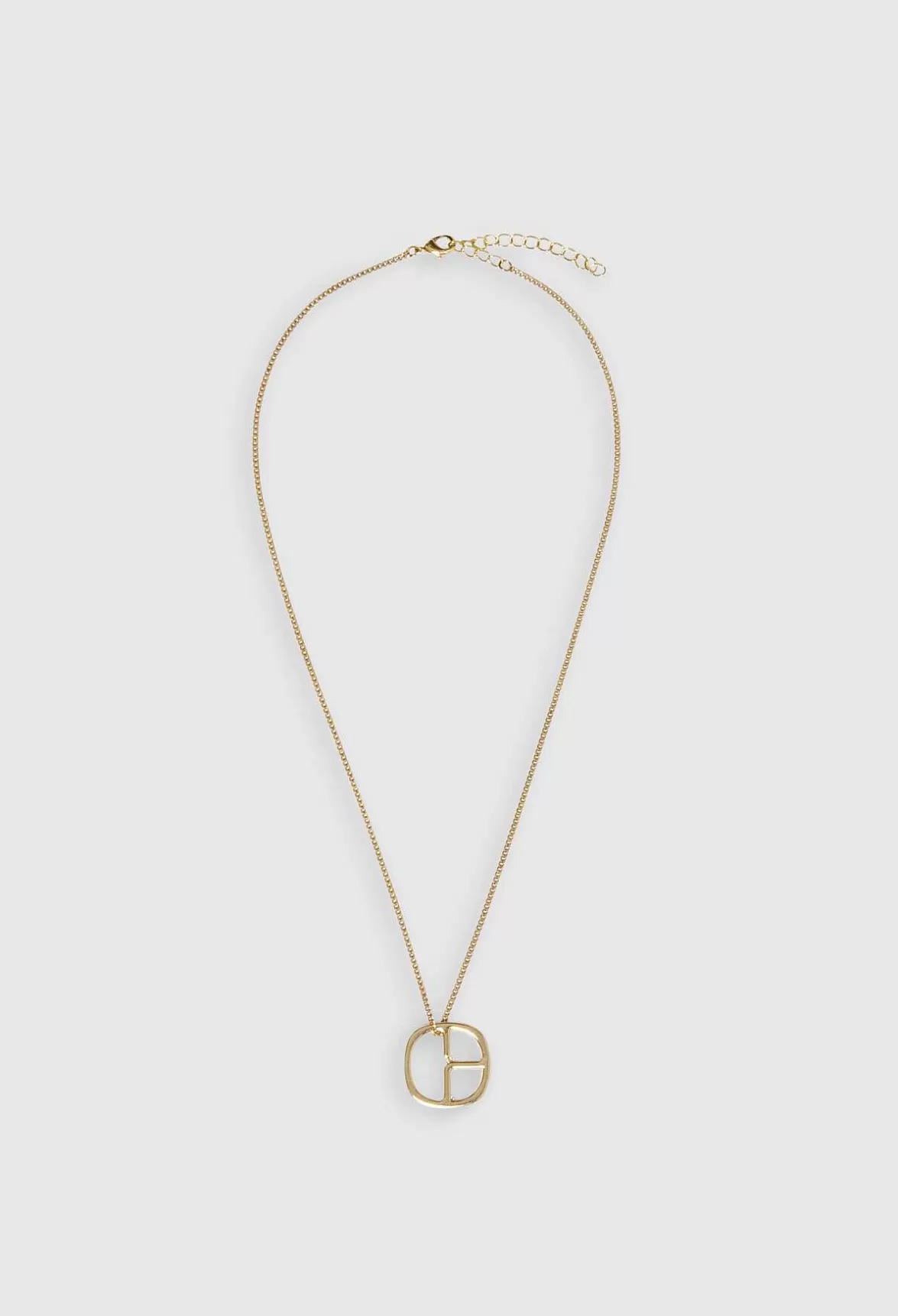 Claudie Pierlot Gold Monogram Pendant Necklace*Women Jewellery And Scrunchies