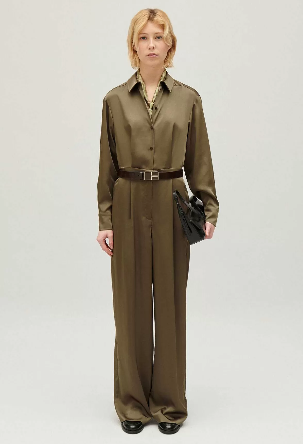 Claudie Pierlot Khaki Trouser Suit*Women Jumpsuits