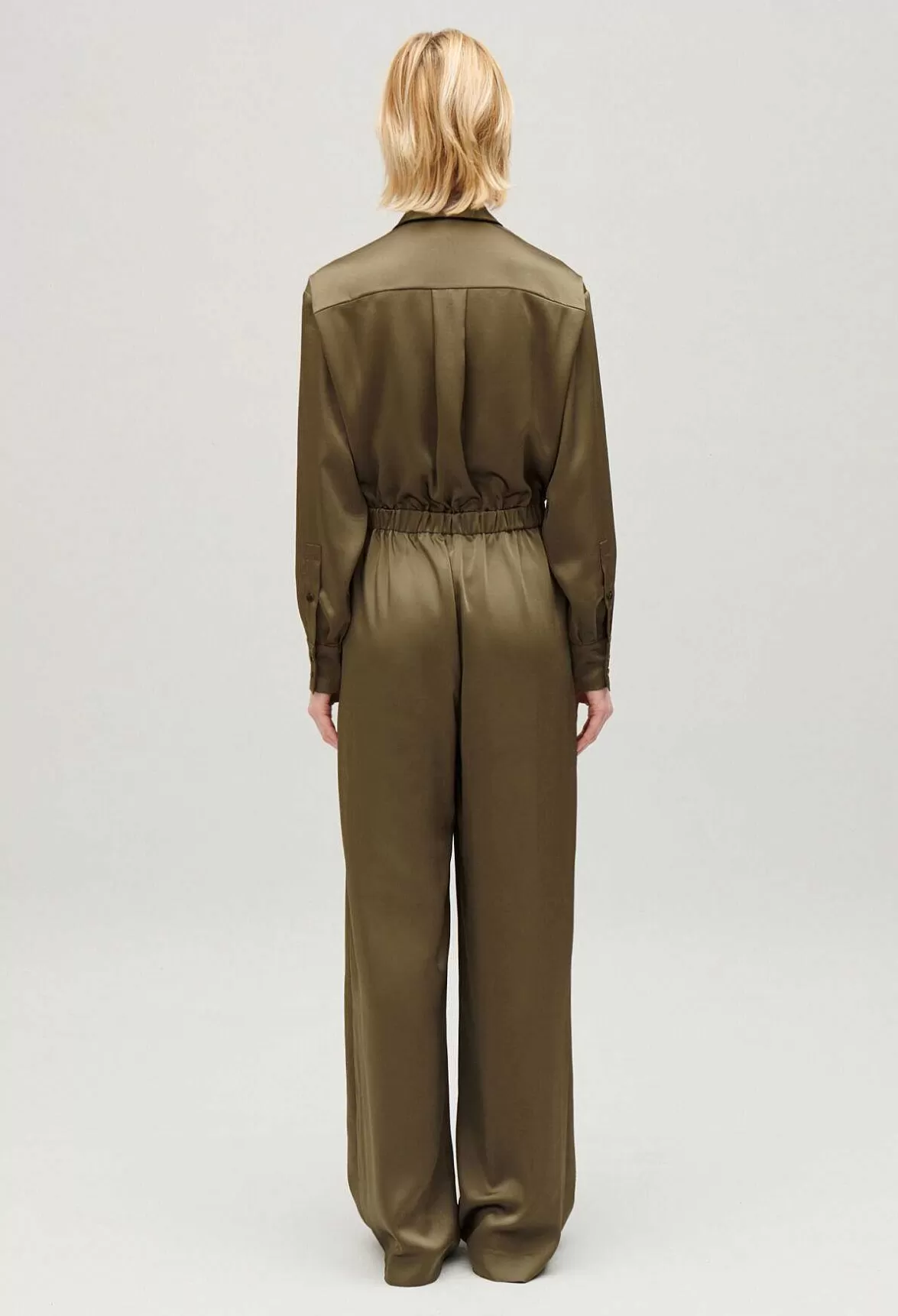 Claudie Pierlot Khaki Trouser Suit*Women Jumpsuits