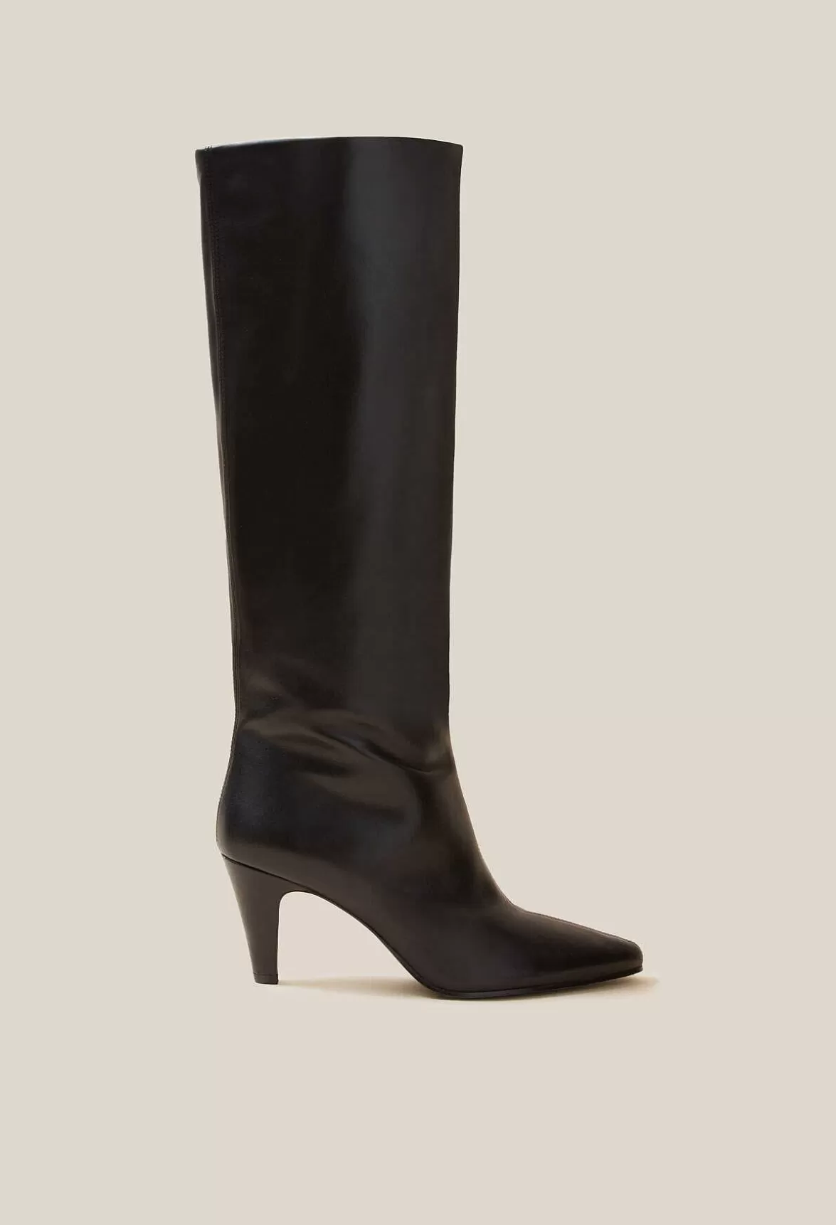 Claudie Pierlot Leather Knee-High Boots*Women Booties And Boots