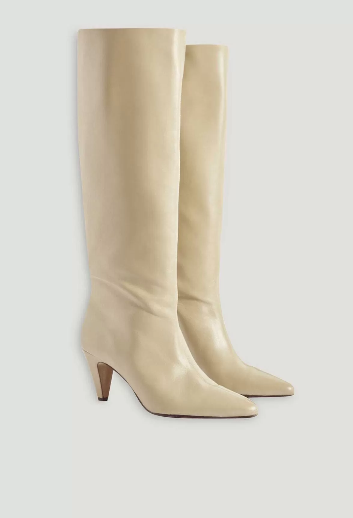 Claudie Pierlot Leather Knee-High Boots*Women Booties And Boots