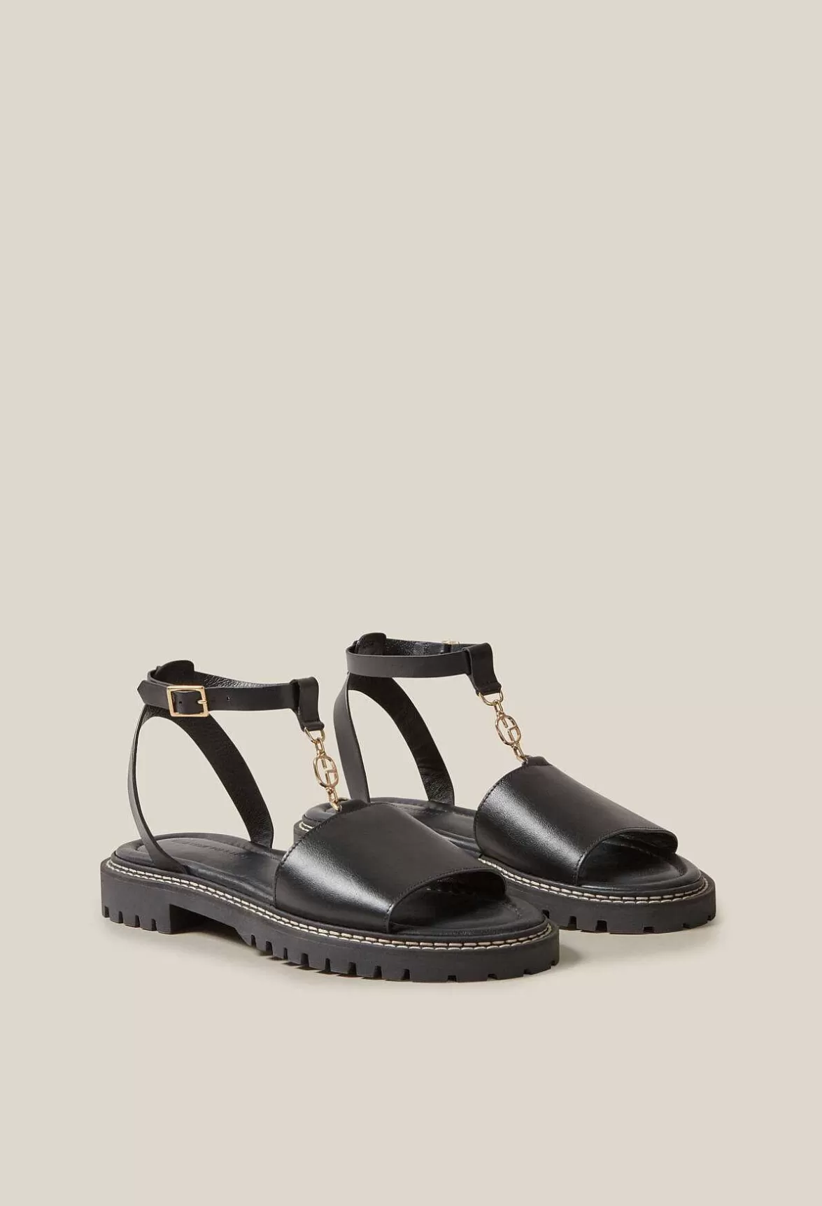 Claudie Pierlot Leather Sandals*Women Sandals, Pumps And Mules