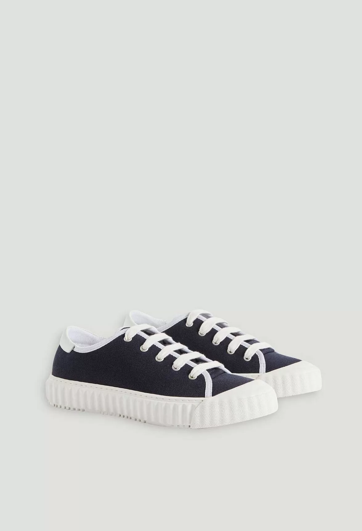 Claudie Pierlot Navy Canvas Tennis Shoes*Women Sneakers And Bensimon