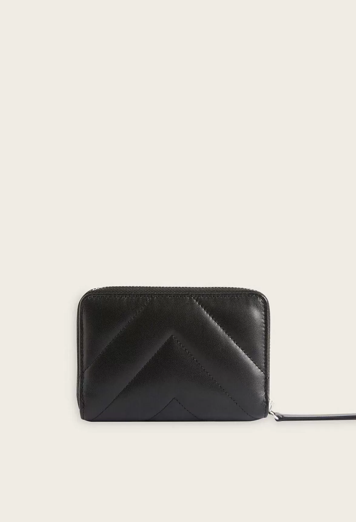 Claudie Pierlot Quilted Leather Wallet*Women Small Leather Goods