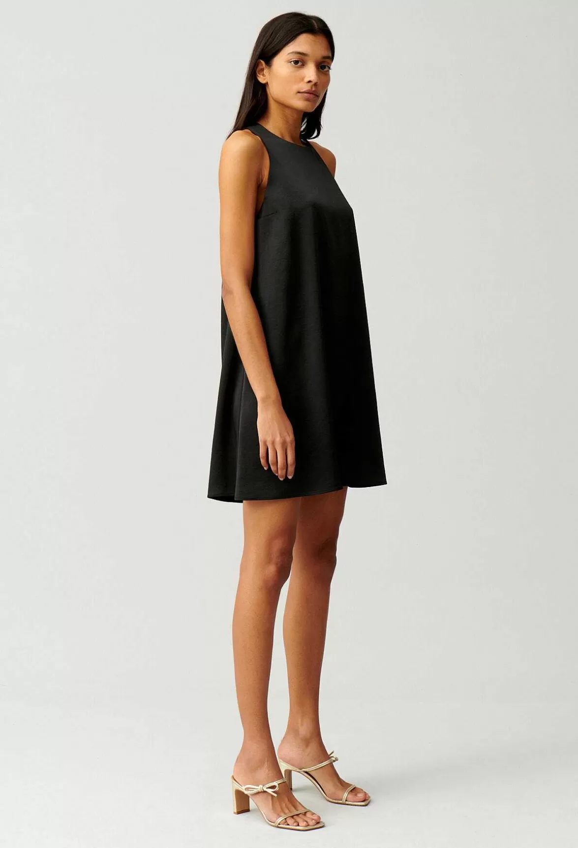 Claudie Pierlot Short Black Button-Up Dress*Women Dresses