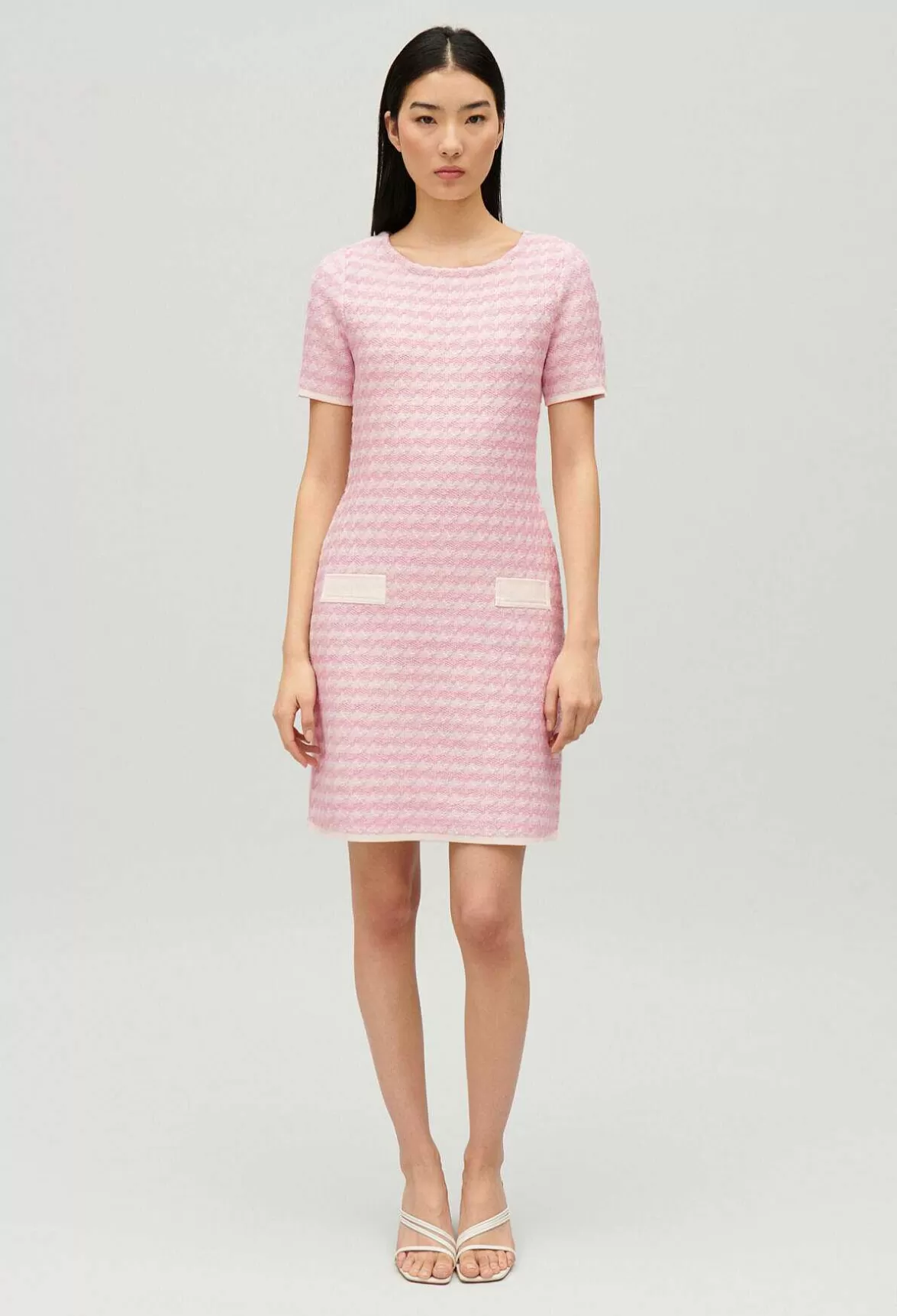 Claudie Pierlot Two-Tone Knit Dress*Women Dresses